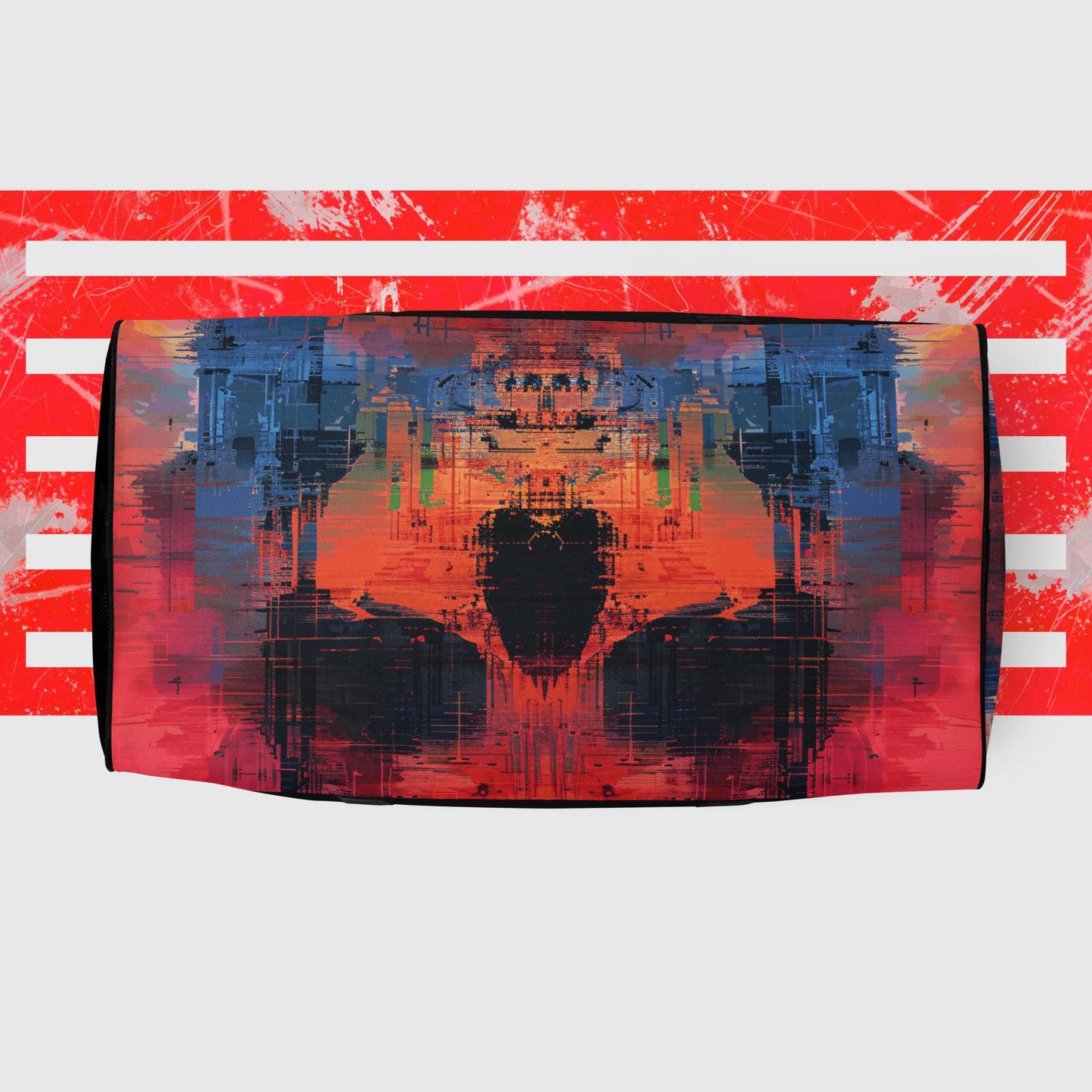 Glitchframe Larg Travel Bag