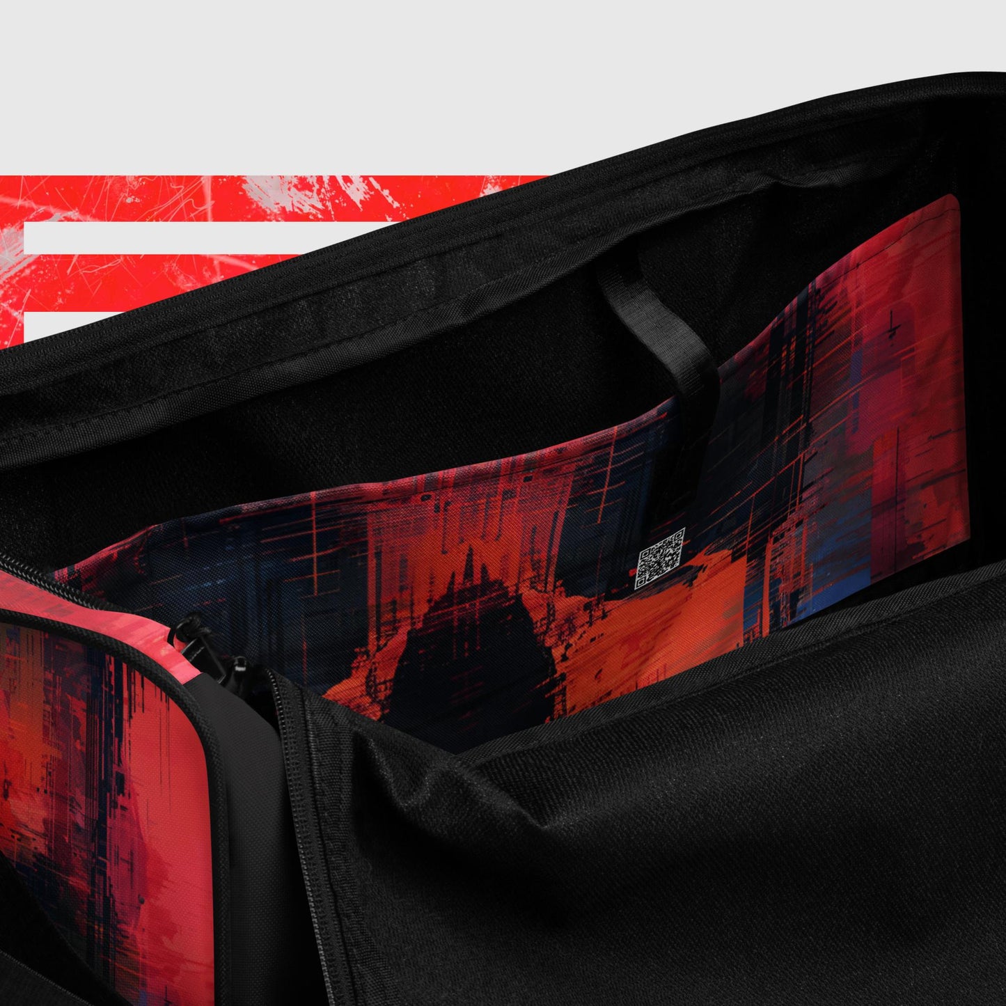 Glitchframe Larg Travel Bag