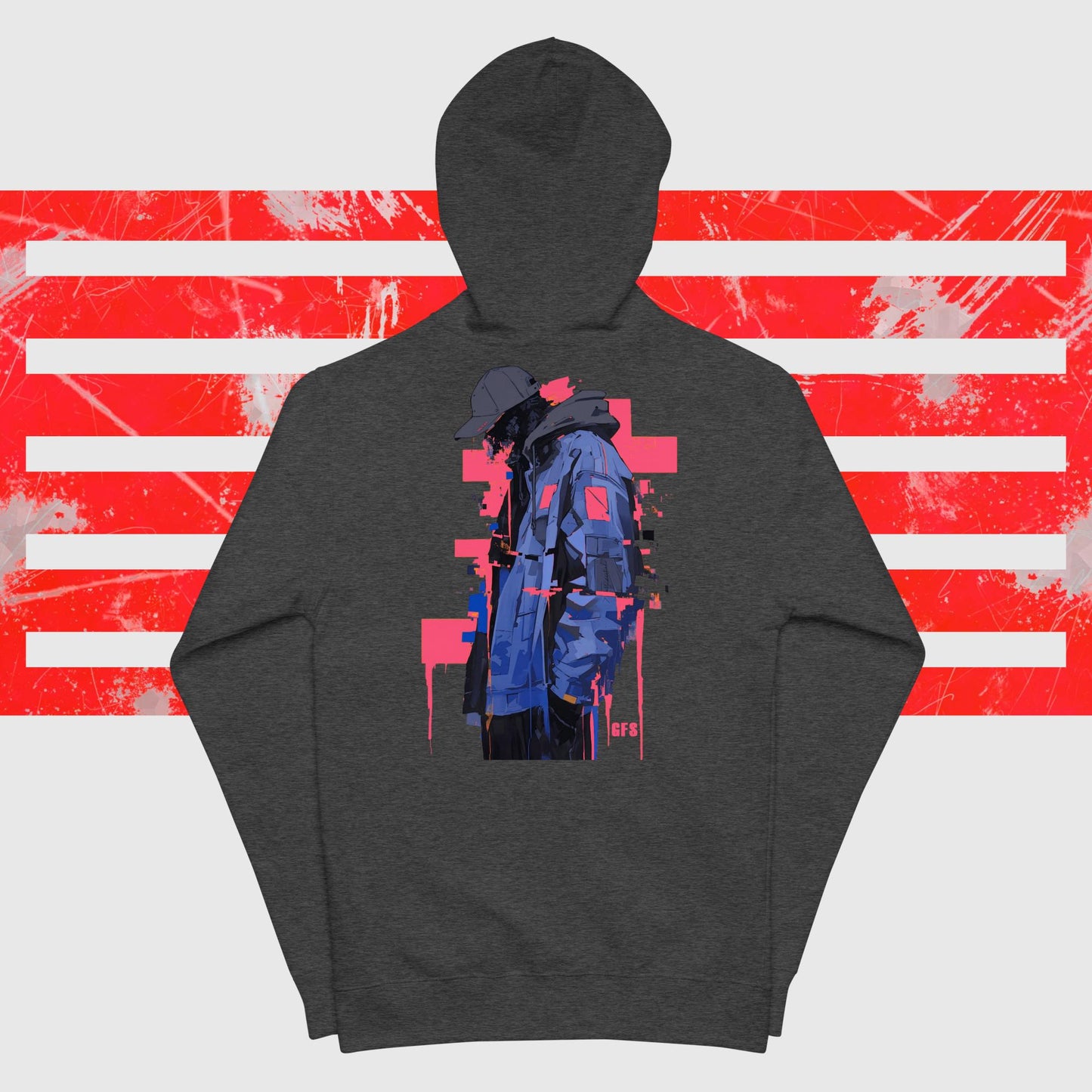 The Glitch Zip-Hoodie