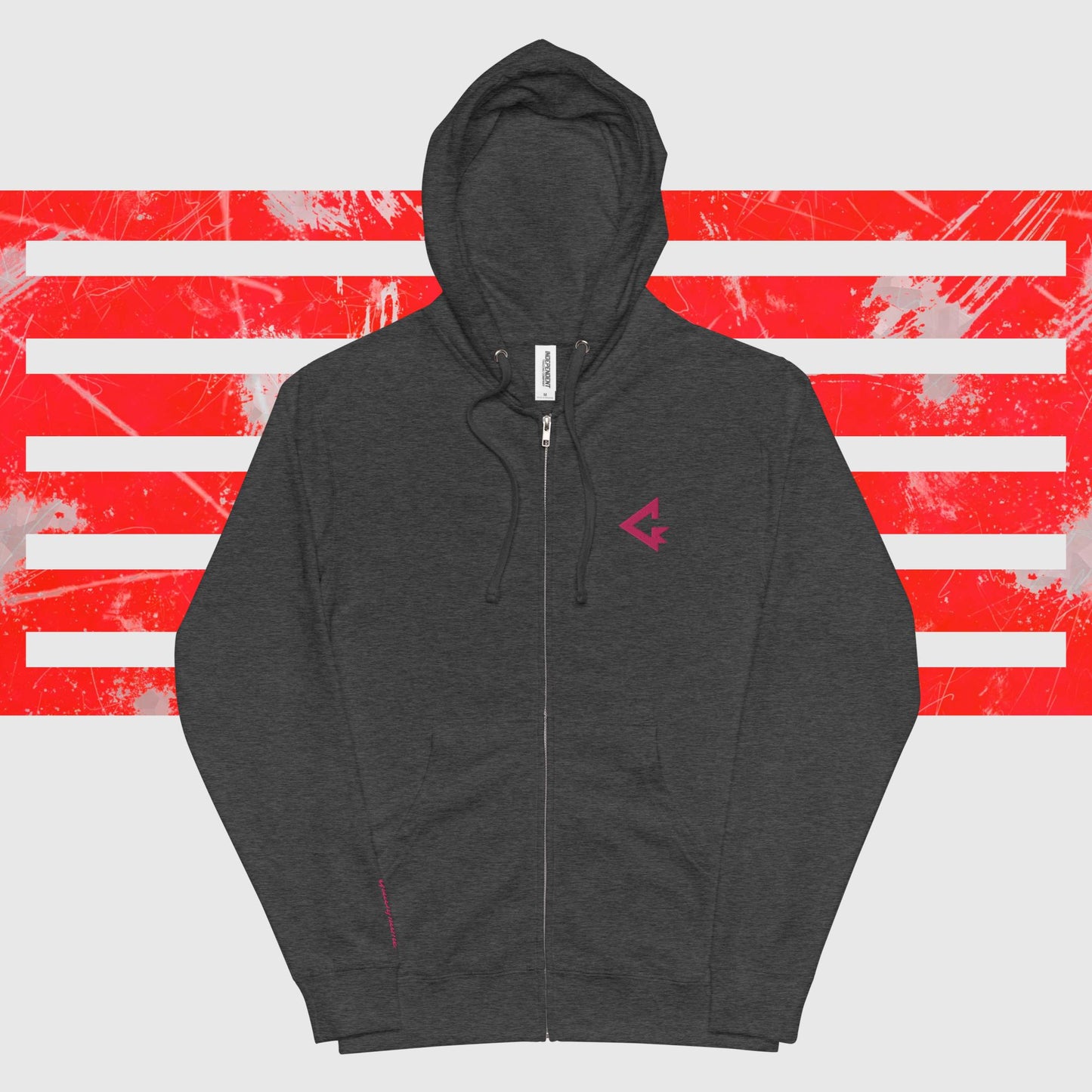 The Glitch Zip-Hoodie