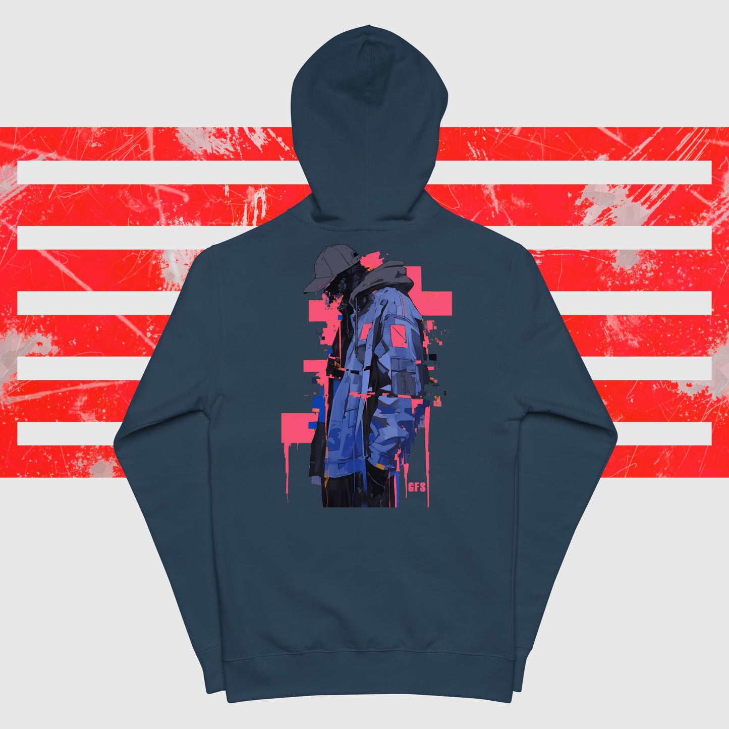 The Glitch Zip-Hoodie